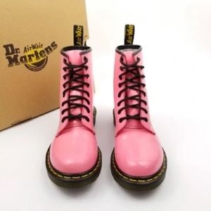 Dr martens 1460 bubble gum pink boots